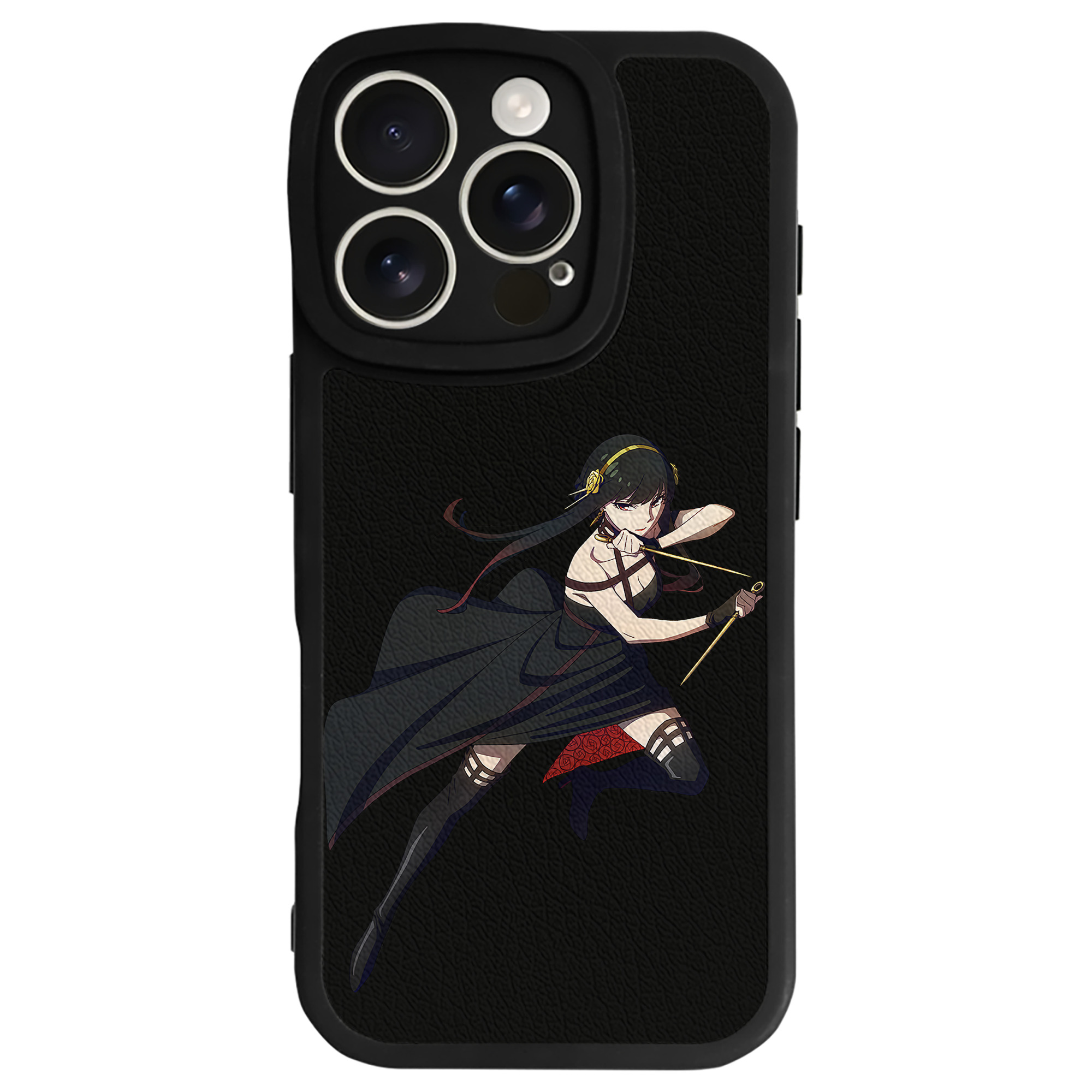（画像用） SPY×FAMILY间谍家家酒 【iPhone 16シリーズ対応】シリコンスマホケース（レザー調） 材質：シリコン